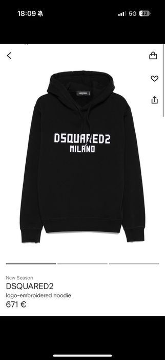 Hanorac Dsquared calitate Premium