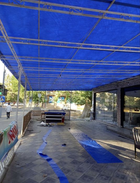 Банер Баннер Baner Banner Тент Tent Сотамиз + Установка киламиз