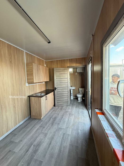 Утепленный контейнер Бытовки ИТР Жилой контейнер