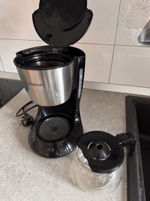Cafetiera Philips HD7435/20, 700W, 0.6 l, Negru