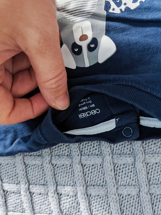 Комплект блуза и жилетка окайди 59см