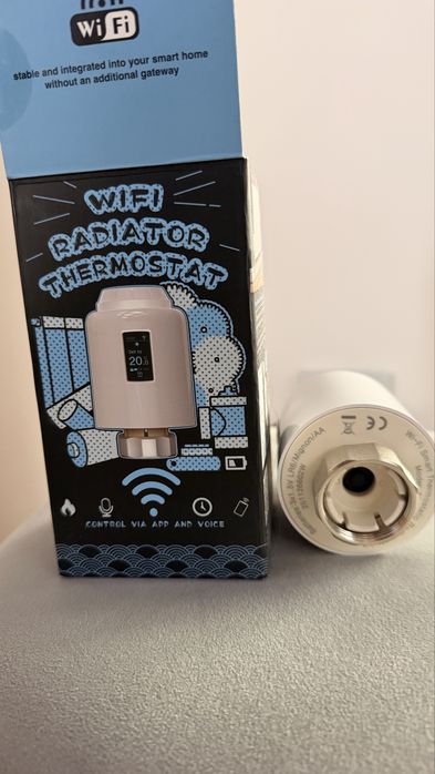 Pachet robinet si termostat de camera - wifi, Tuya