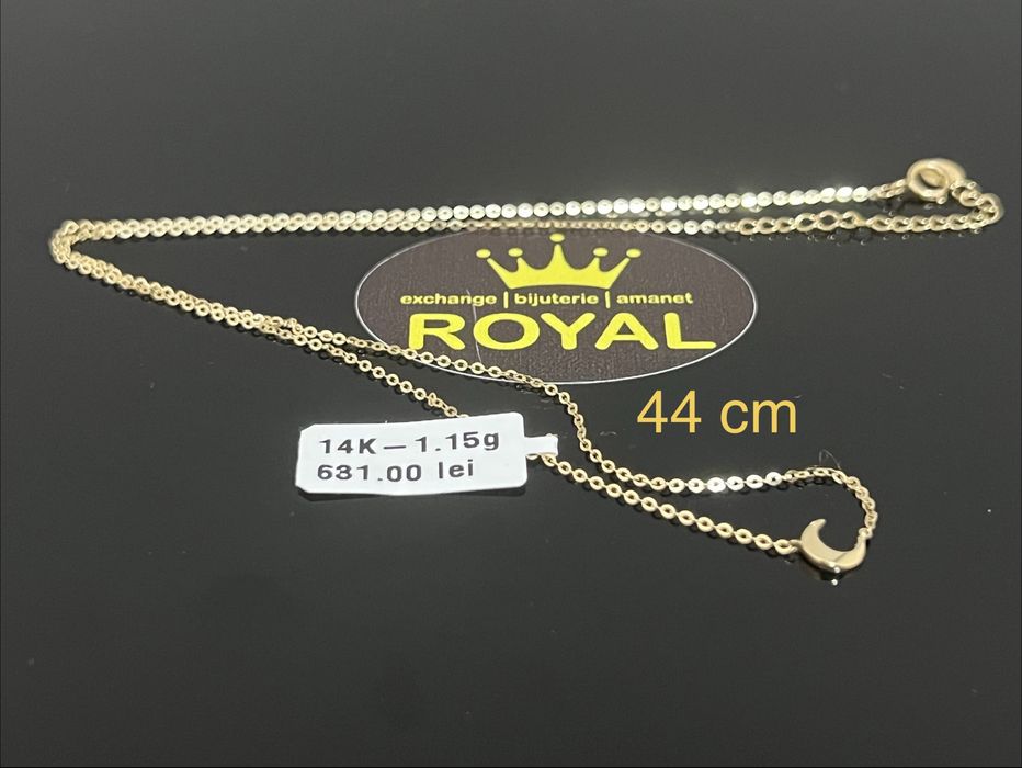 Bijuteria Royal CB : Lant aur 14k 585  1,15 grame