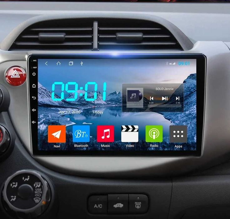 Мултимедия с Android за Honda Fit Jazz Андроид навигация плеър 2DIN