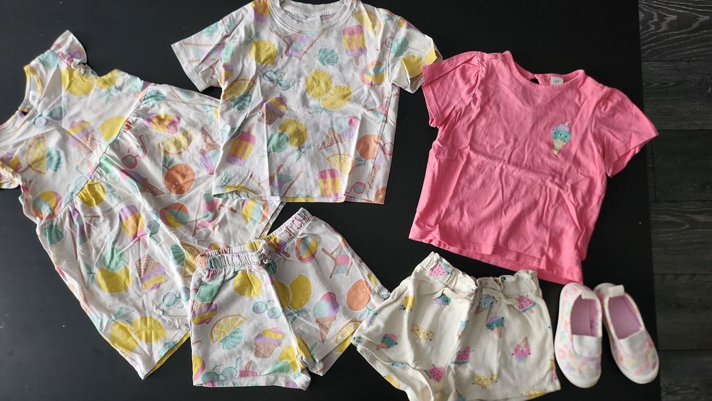 Лот летни дрехи 3-4год h&m