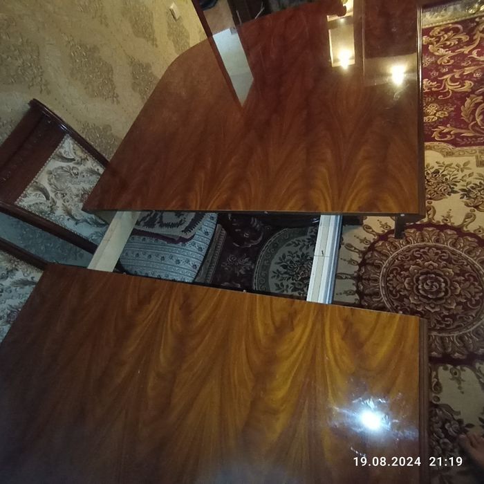 Стол и стулья | раздвижной стол