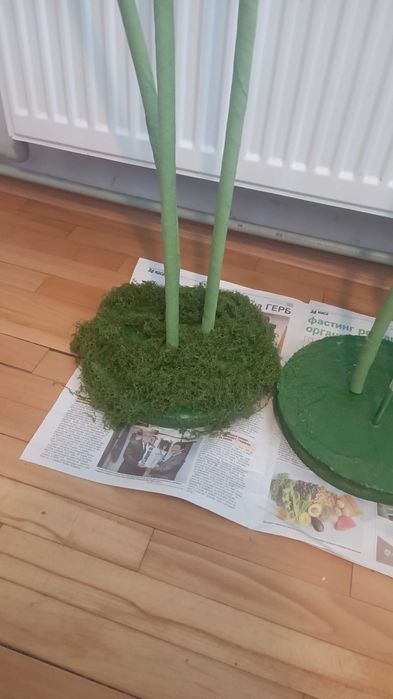 Големи цветя от хартия