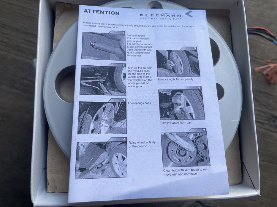 Копмлект проставок Kleemann