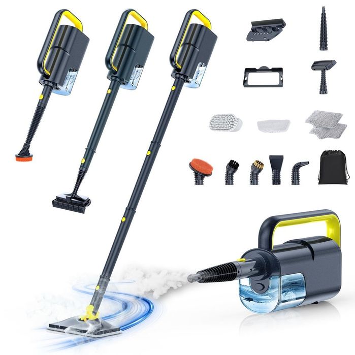 Oferta! Aparat curatat cu Abur 3 nivele 1600ml - baie/bucatarie/auto - Nou !