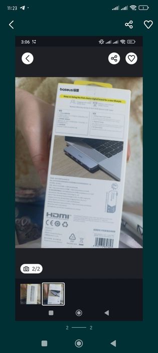 Переходник на MacBook