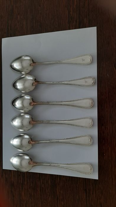 Set  linguri argintate C. G. Hallberg