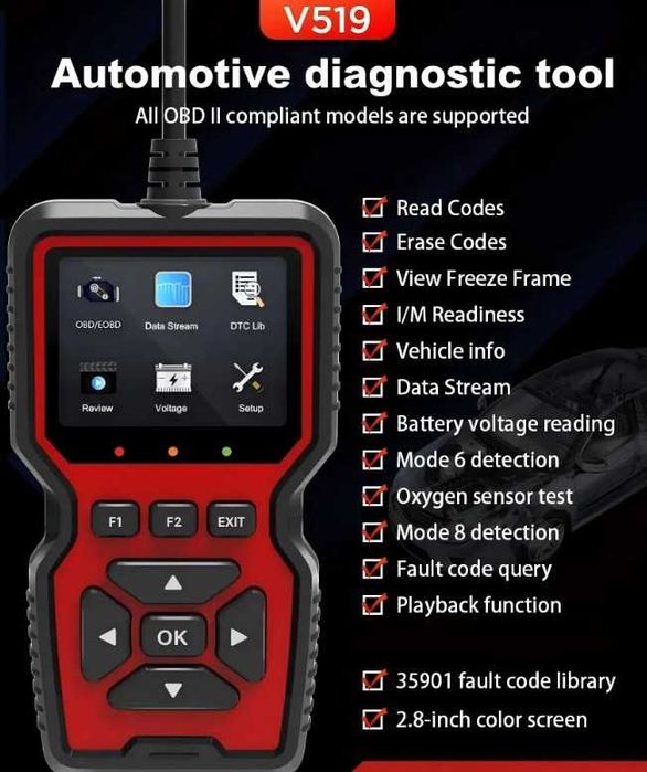 OBD2 скенер диагностика за автомобили