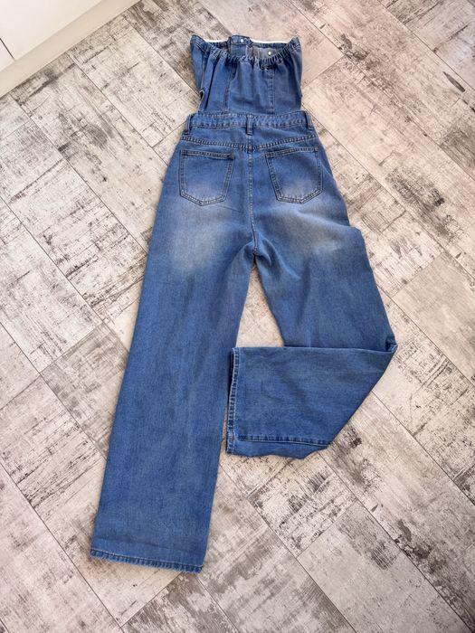 Shein дамски дънков гащеризон