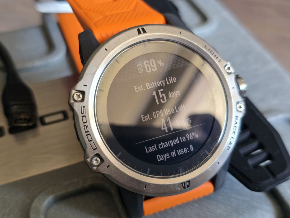 Coros Vertix Titanium Lava
