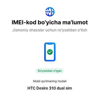 Продам смартфон HTC Desire 310 dual sim