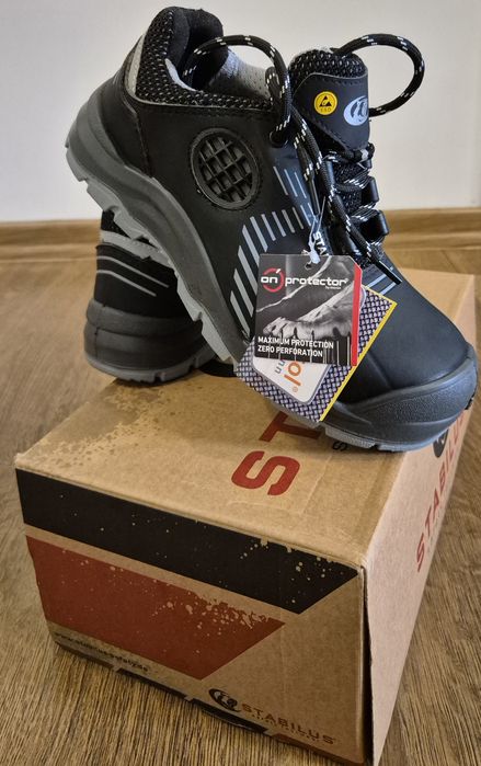 Pantofi de protecţie STABILUS noi, mărime 38, S3 calitate germană