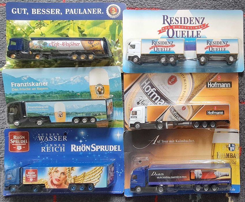 модели на рекламни бирени камиони нови