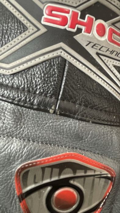 Geacă moto din piele SUOMY Racing