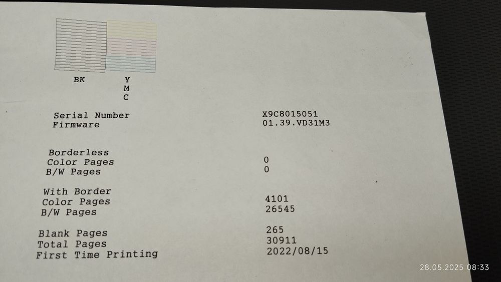 Epson L3151 kopiya va skaner 3v1