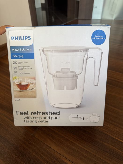 Филтрираща кана за вода Philips AWP2935WH