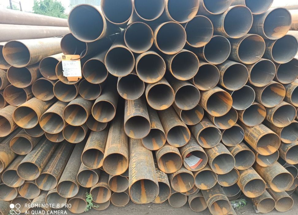 Стальная труба металлическая Д-245х10х12мм новая и б/у все размеры