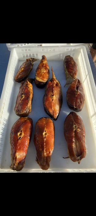 Капченая рыба сом, жерих, сазан, змейголов опт