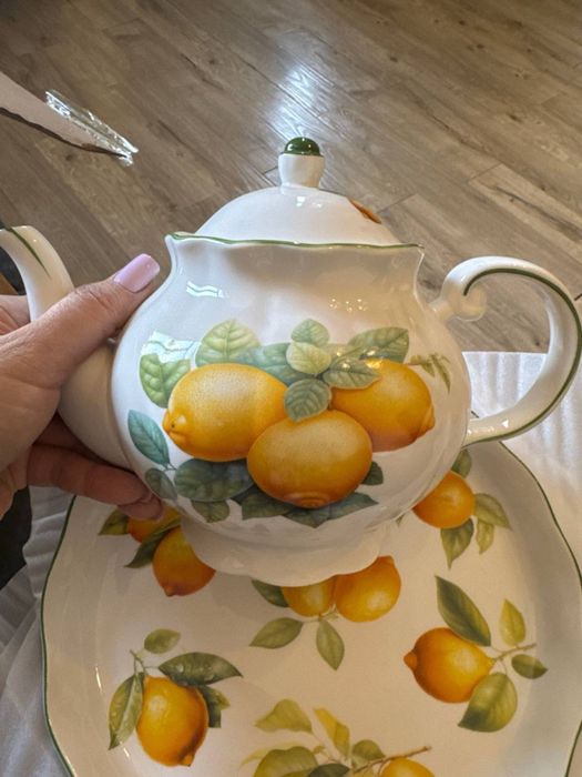 Фарфоровый сервиз Royal Home Tableware «Лимоны»