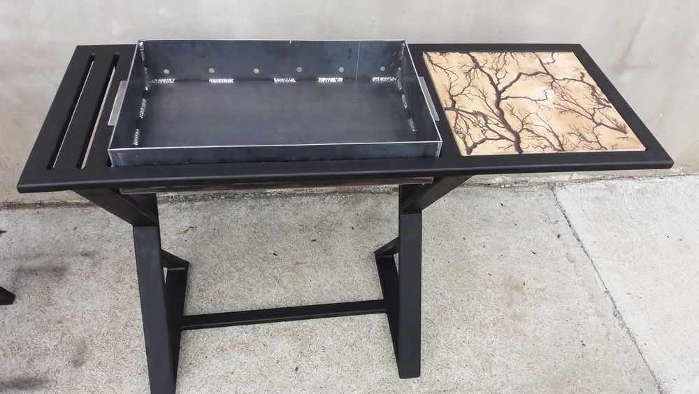 gratar cu masa si soba raketa pentru disc