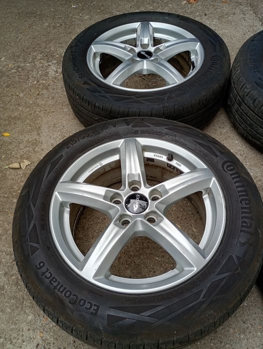 Jante Ford,Volvo,Peugeot+cauciucuri 215/55/16