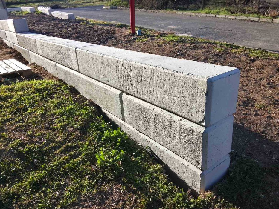 бетонен БЛОК за зидане на Подпорни стени и Основи "LEGO Мини" ЛЕГО