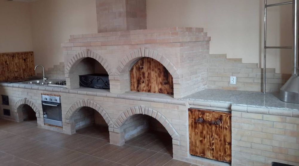 Камины ,печи, барбекю