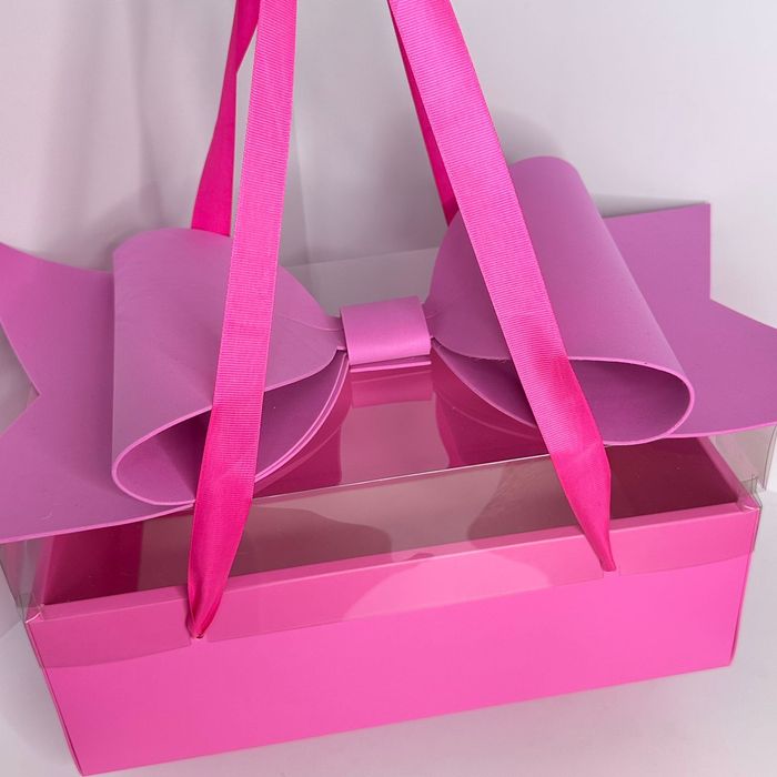 Коробка для клубники с Бантом