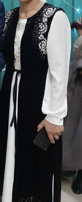 Қазақи көйлек камзолмен