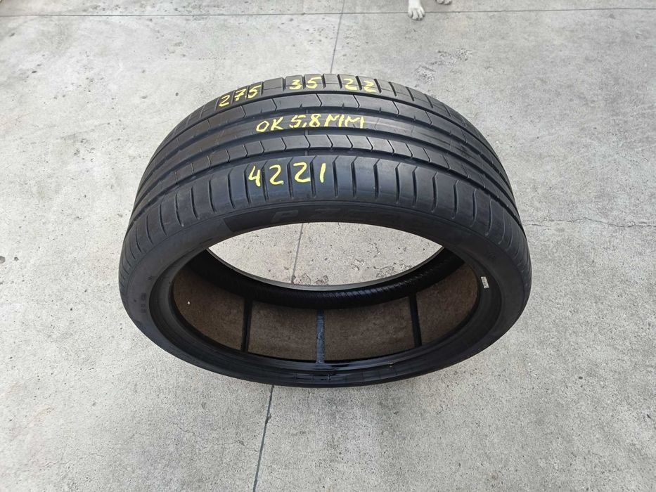 O anvelopa de vara 275 35 22 pirelli p zero pz4 profil 6 mm