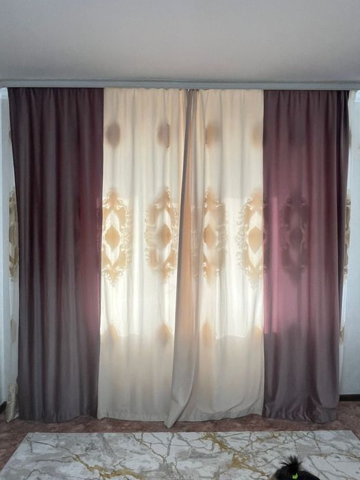 Штор мен тюль сатылады