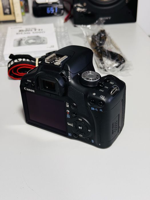 Kit complet-aparat foto CANON Eos 500D-Nou la cutie-canon 18-55 mm