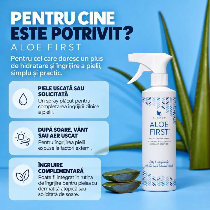 Aloe spray first aloe first