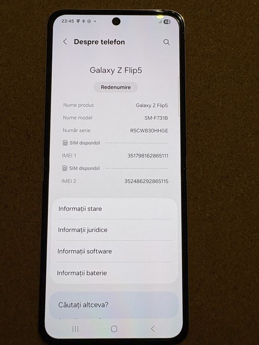 Samsung F731 Galaxy Z Flip 5 512 Gb ID-XXL2774