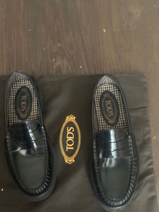 Класически луксозни мъжки  мокасини TODS подходящи за есен и зима