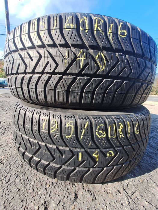 2 anvelope iarna 195/60r16 Pirelli Montaj Gratuit