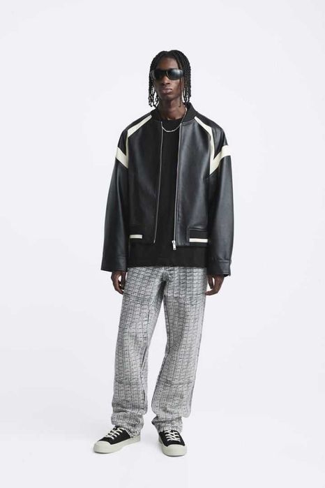 Кожено яке от Zara