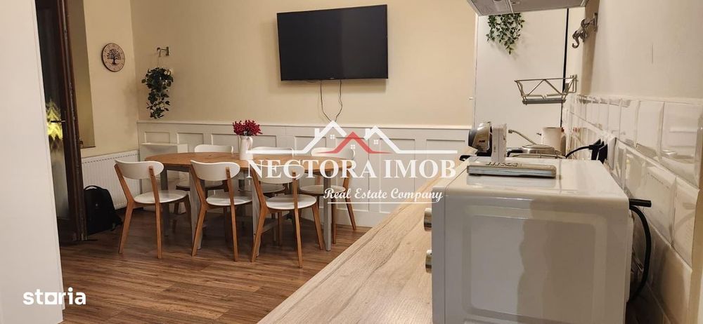 NECTORA IMOB-Apartament 3 camere, Ultracentral, 58 mp, Etaj 2, Utilat