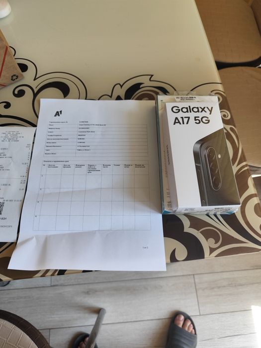 Samsung A17 5G неразпечатан+външна батерия 10 000 м.ч.