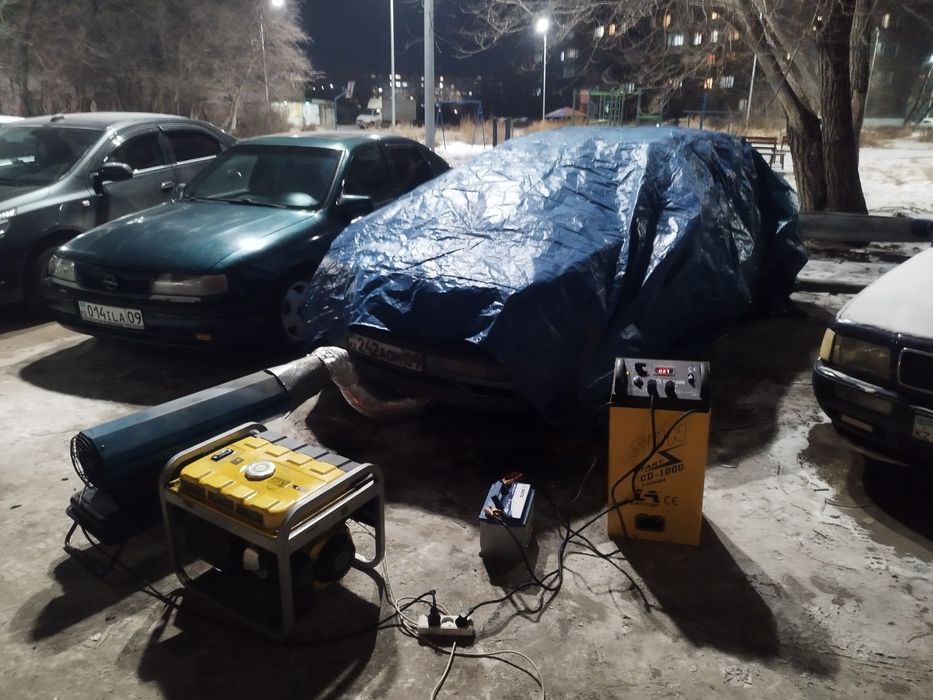 Отогрев и запуск авто!!!