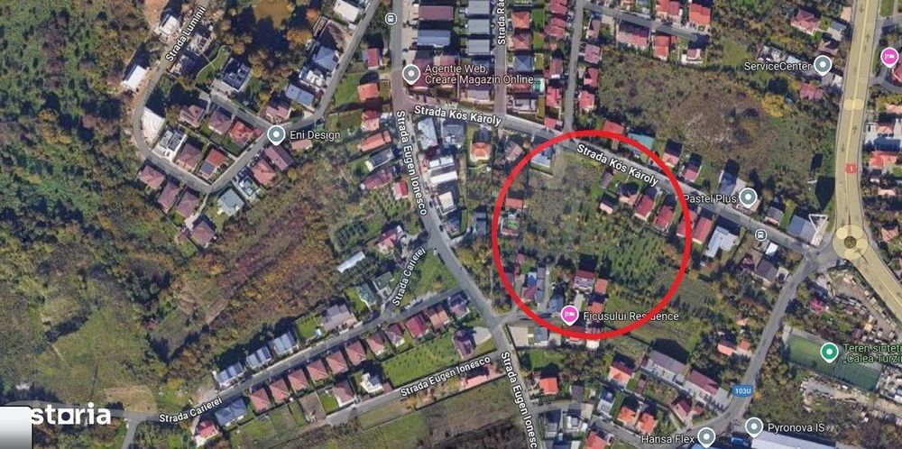 Teren 656mp Cluj-Napoca / Strada Kos Karoly