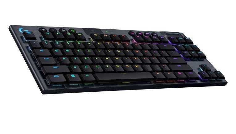 Клавиатура Logitech G915 TKL Carbon US International Clicky