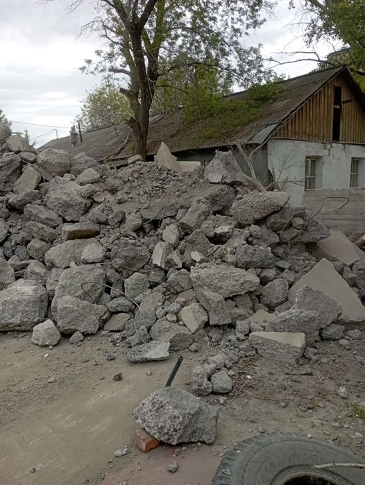 Отдам строительный мусор даром
