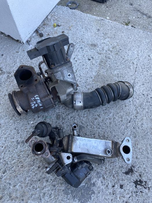 Anexe motor 2.0 d 177 cp Bmw seria 1 , 3 ,x1 n47 turbina racitor gaze cutie de viteze ambreiaj electromotor conducta turbo compresor ac / clima