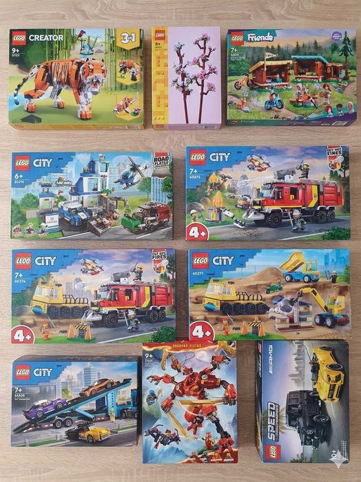 Lego 31129 42624, 40725 60316, 60374 60391, 60408 71812, 76924
