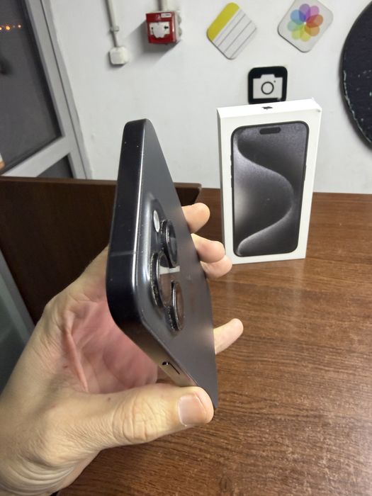 Vand Iphone 15 Pro Max 512Gb Titanium Black Full box